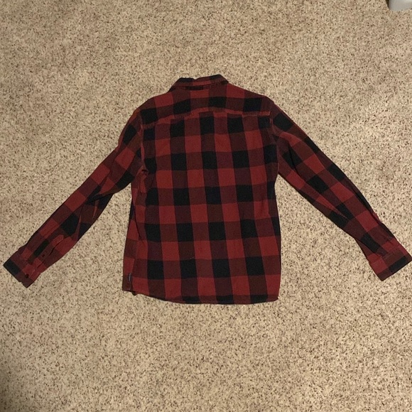 Armani Exchange Check Long-Sleeved Dress Shirt - Picture 7 of 10